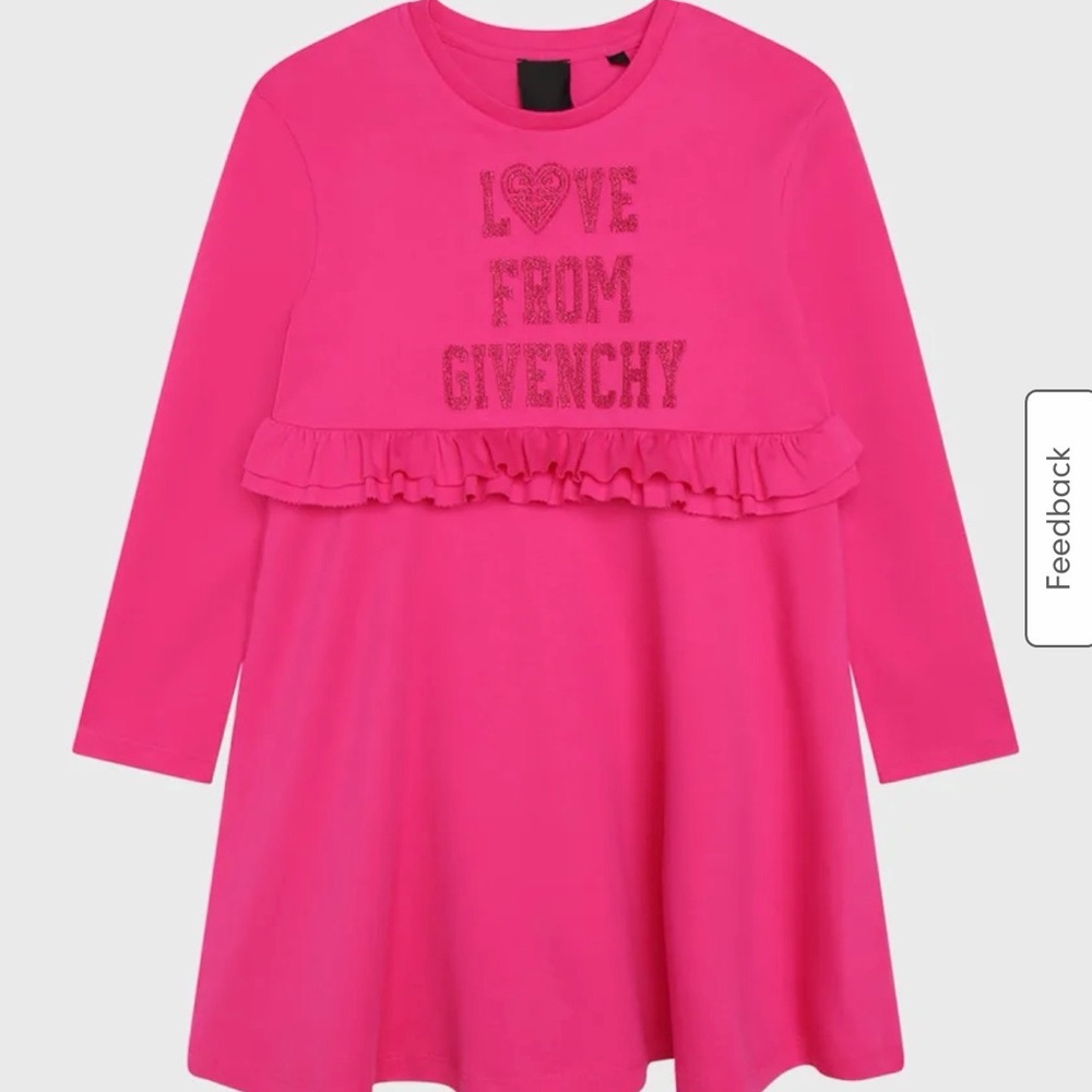 Givenchy Kids Pink Long Sleeve Top